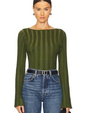 NEW HOUSE OF HARLOW 1960 Seraphine Boatneck Sweater – Size S (NWT)